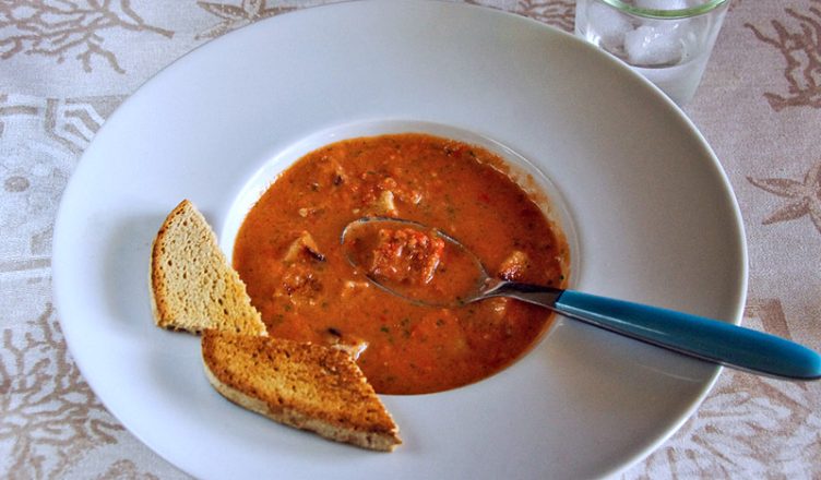 Zuppa fredda siciliana al matarocco