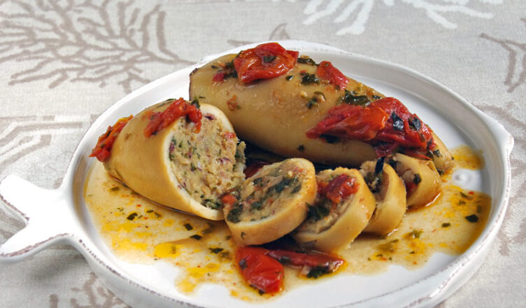 Calamari ripieni in umido, la ricetta tradizionale di Trieste